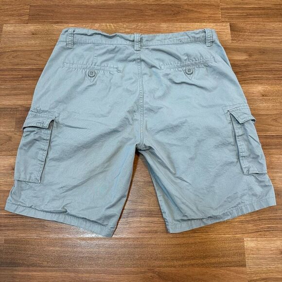 Ring Of Fire Cargo Shorts Gray | Men Size 34 - Picture 2 of 9